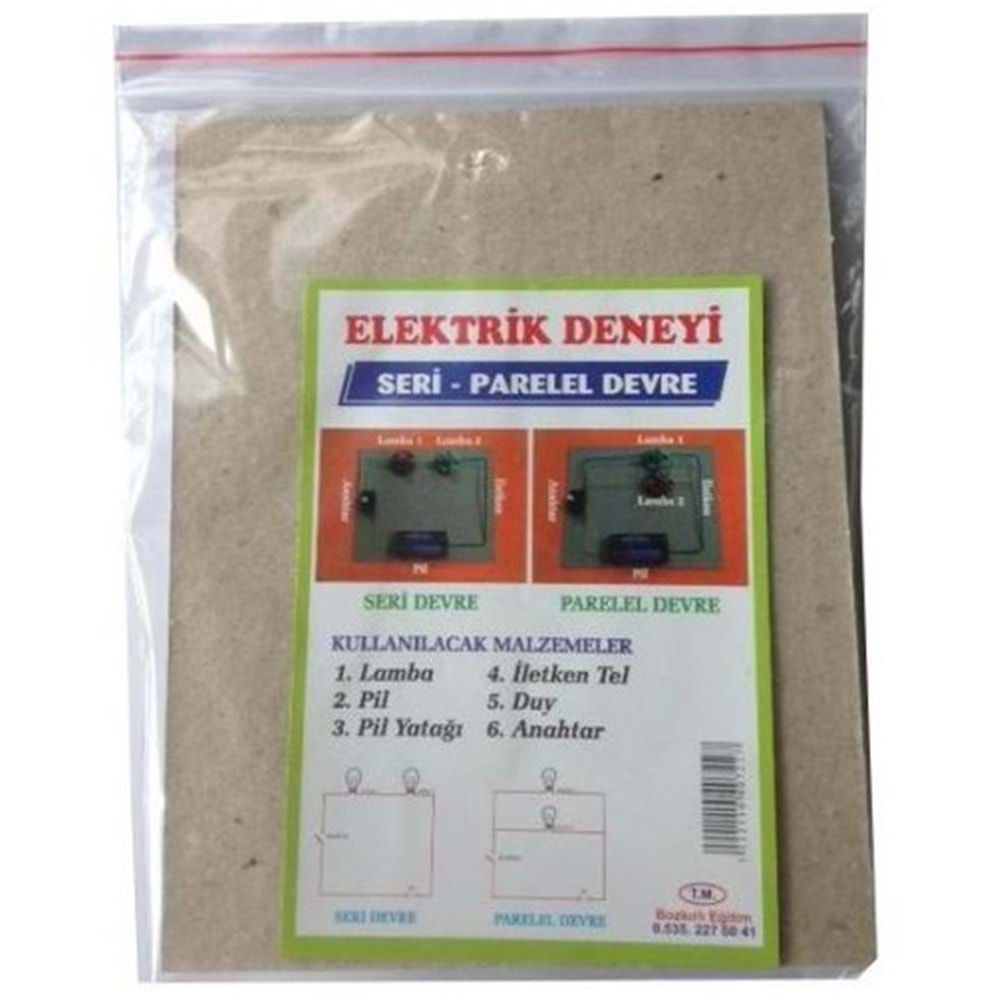 BOZKIRLI DENEY SETİ ELEKTRİK DEVRESİ PARALEL