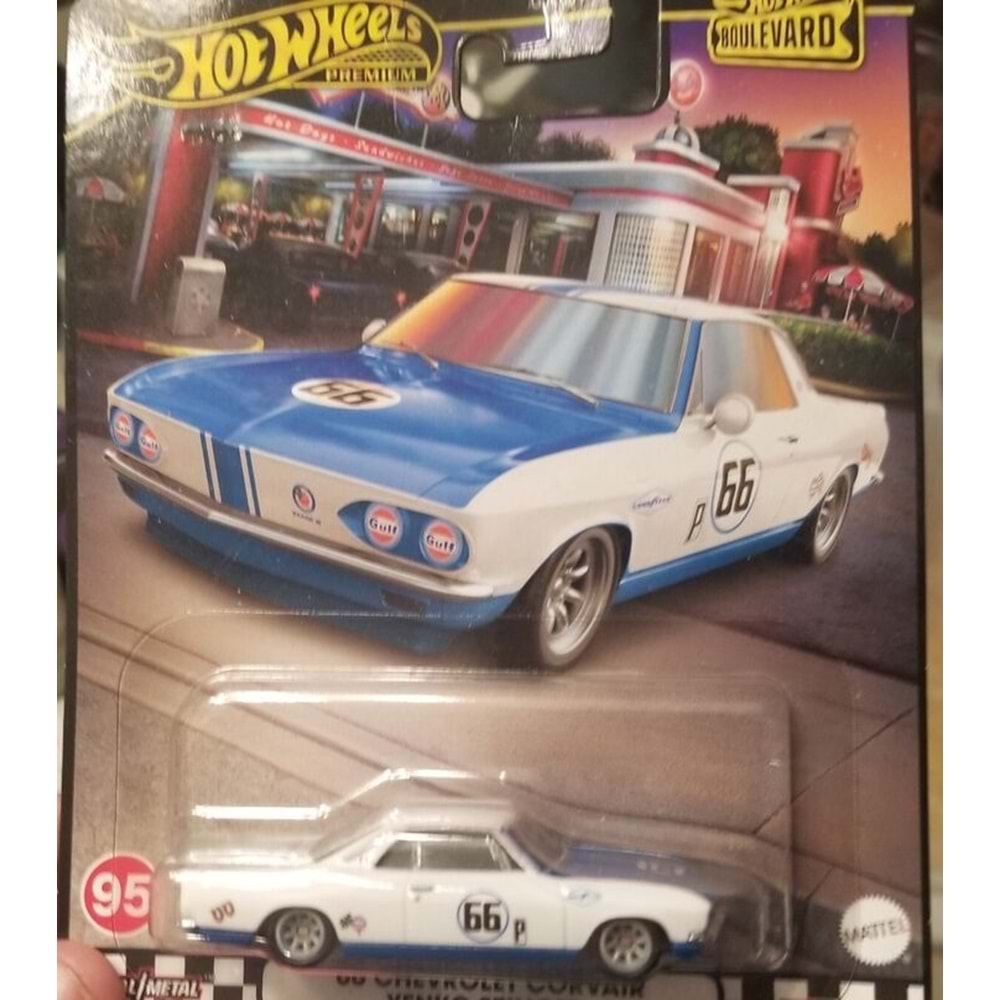 Hot Wheels PREMIUM Boulevard 66 CHEVROLET CORVAIR YENKO STINGER # 95