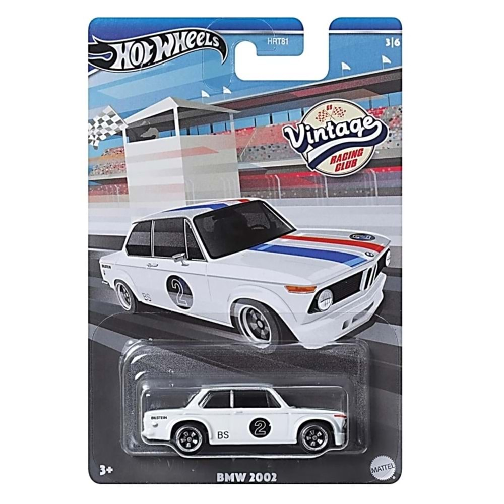 Mattel Hot Wheels 2024 BMW 2002 Vintage Racing Club HRT81 / HRV02