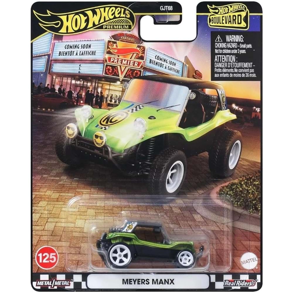 Hot Wheels Boulevard Premium Araçlar MEYERS MANX GJT68 - JBL22