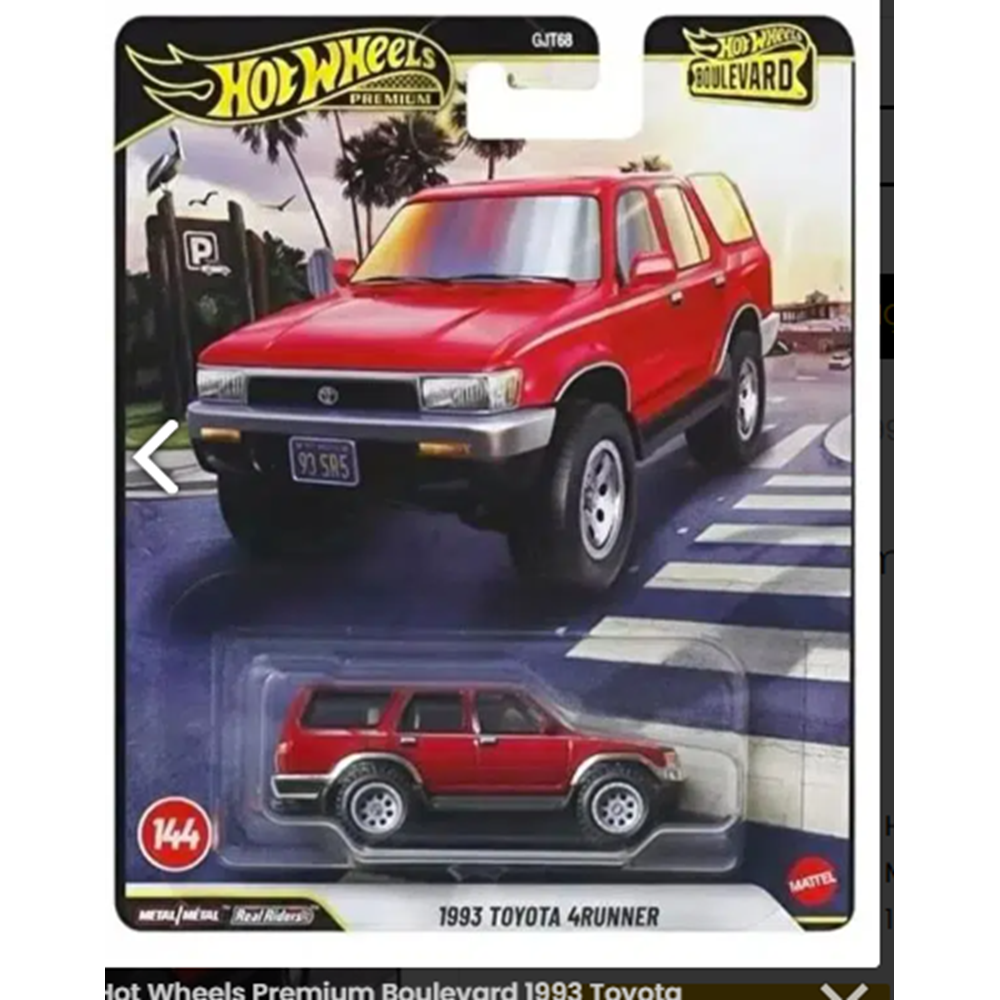 Hot Wheels Premium Boulevard 1993 Toyota 4Runner JHW18