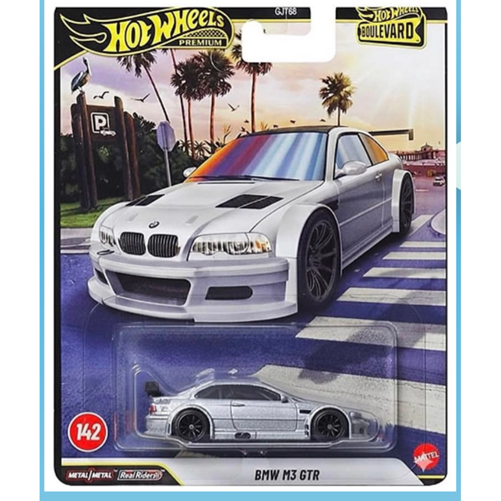 Hot Wheels Premium Boulevard 142 BMW M3 GTR with Protector E46 LeMans e30 m4 m5