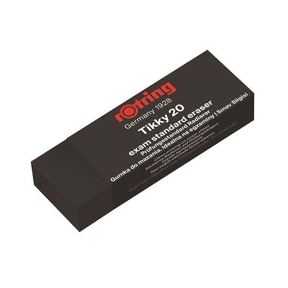 Rotring Tikky Sınav Silgisi Siyah