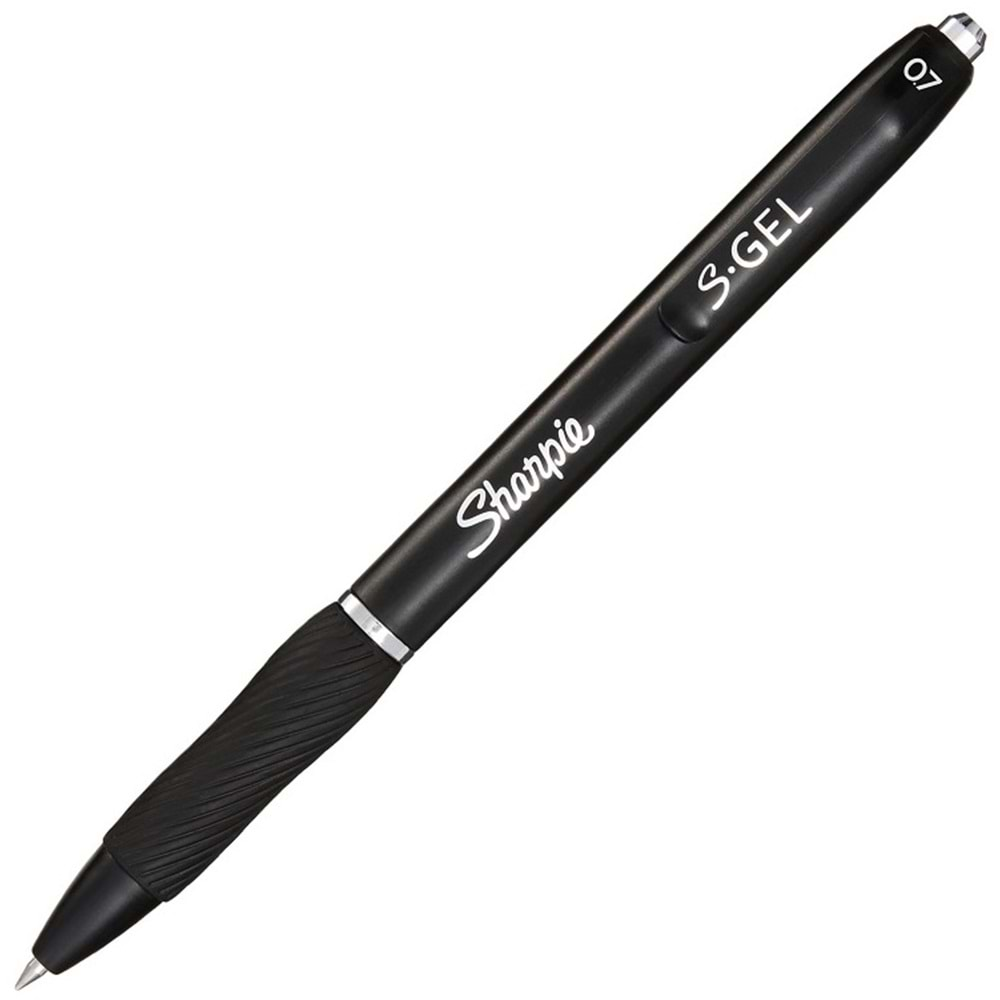 Sharpie Gel Mürekkepli Kalem 07 Siyah Basmalı Siyah Gövde