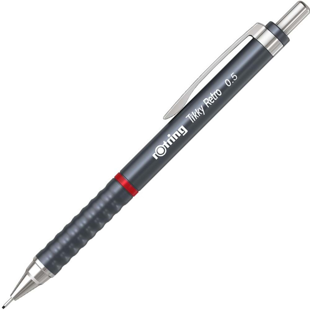 Rotring Tikky Retro 0.5mm Versatil Kalem-Gri