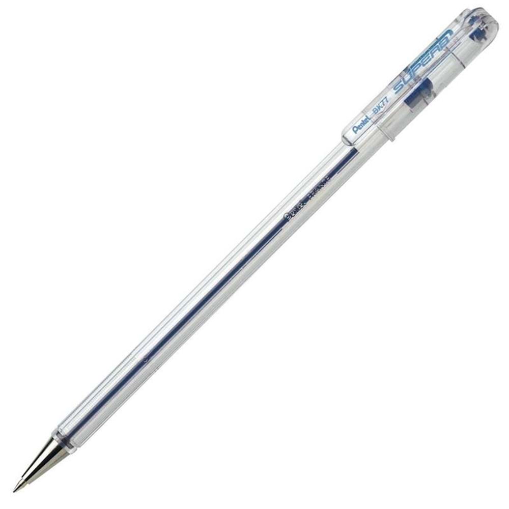 Pentel Bk77 Superb Tükenmez Kalem Mavi