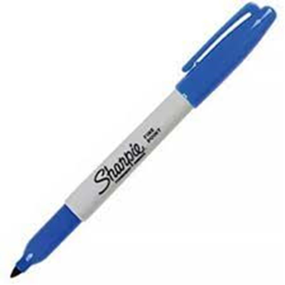 Sharpie Fine Permanent Markör Lacivert Yuvarlak Uç