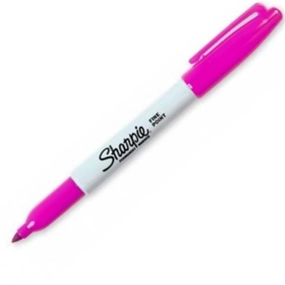 Sharpie Fine Permanent Markör Koyu Pembe Yuvarlak Uç