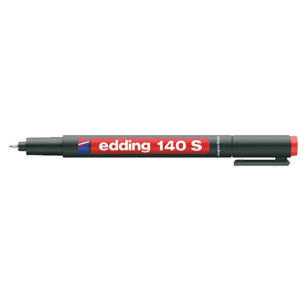 Edding Asetat Kalemi 140 S Kırmızı