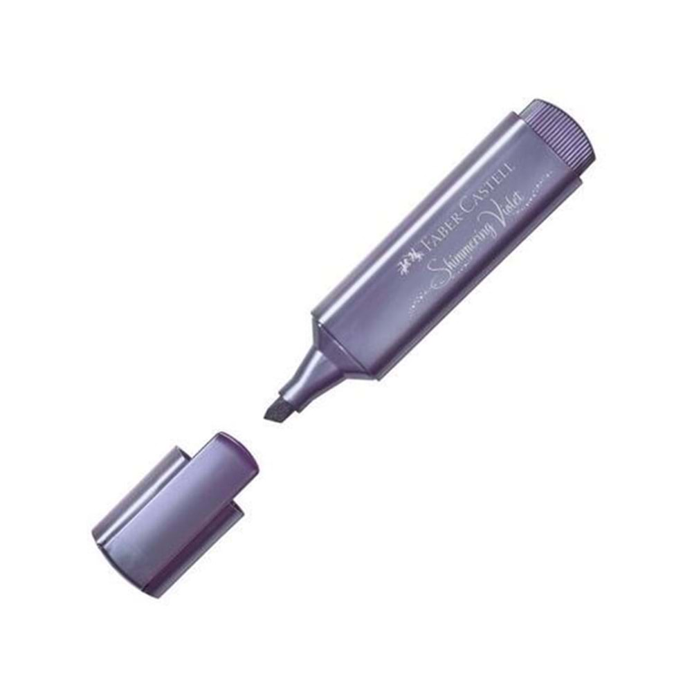 Faber Castell 1546 Fosforlu Kalem Metalik Violet 154678