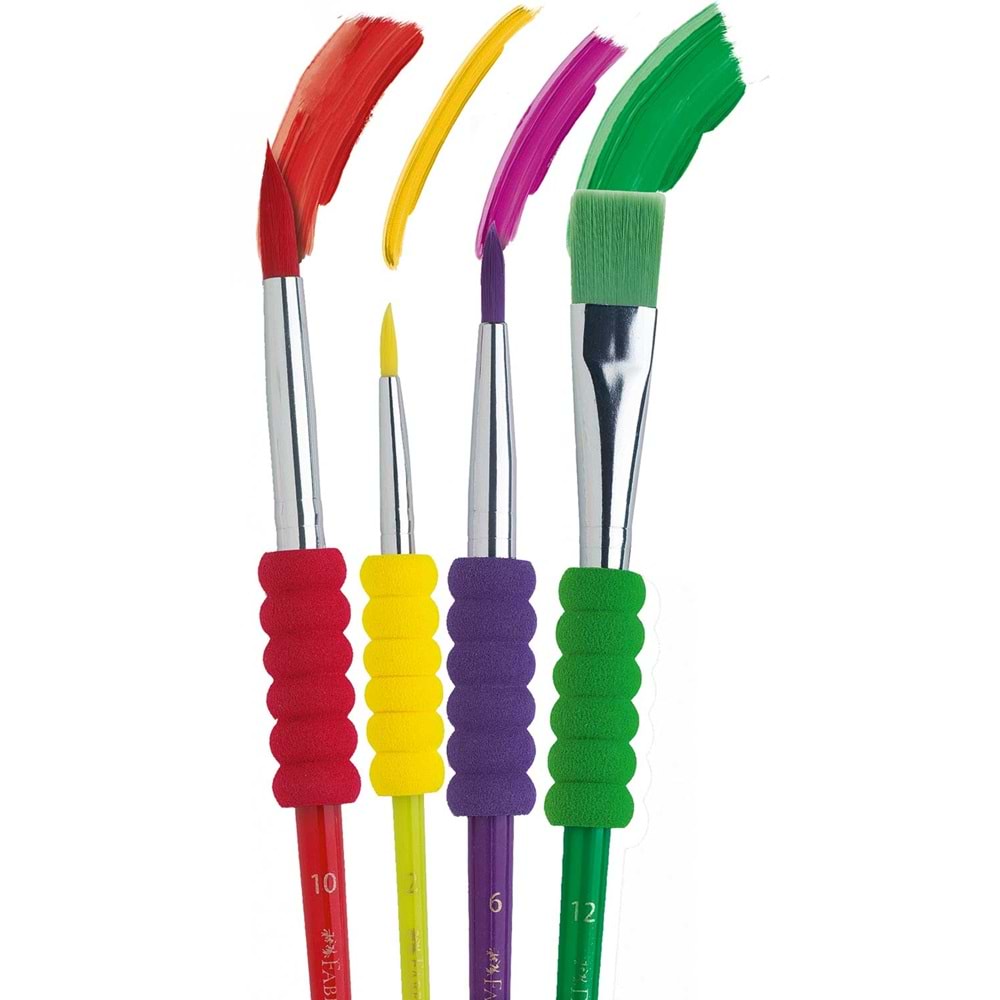 Faber Castell Soft Touch Fırça Seti 4’lü 181620