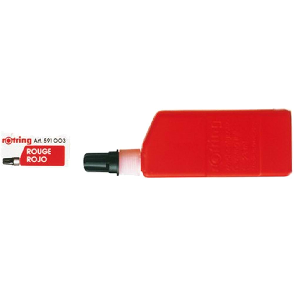 Rotring Rapido Mürekkebi 23 Ml Kırmızı