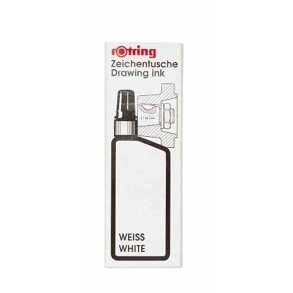 Rotring Rapido Mürekkebi 23 Ml Beyaz