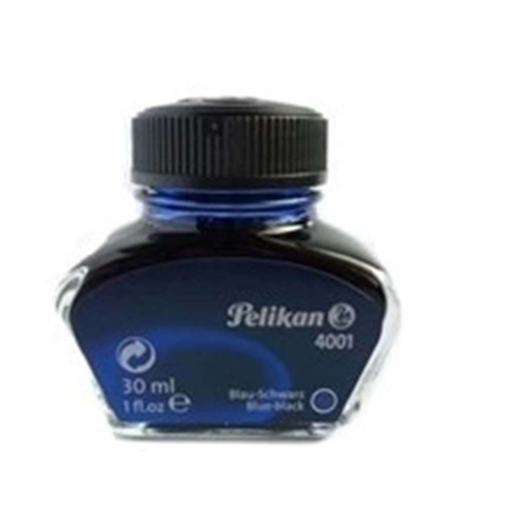 Pelikan Dolma Kalem Mürekkebi 30ml 4001 Mavi-Siyah