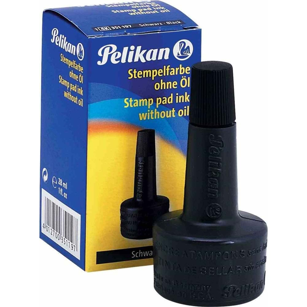 Pelikan Istampa Mürekkebi 28 ml Siyah