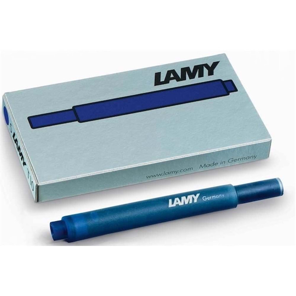 Lamy T10-M(Yıkanabilir) Mürekkep Kartuşu Mavi Siyah