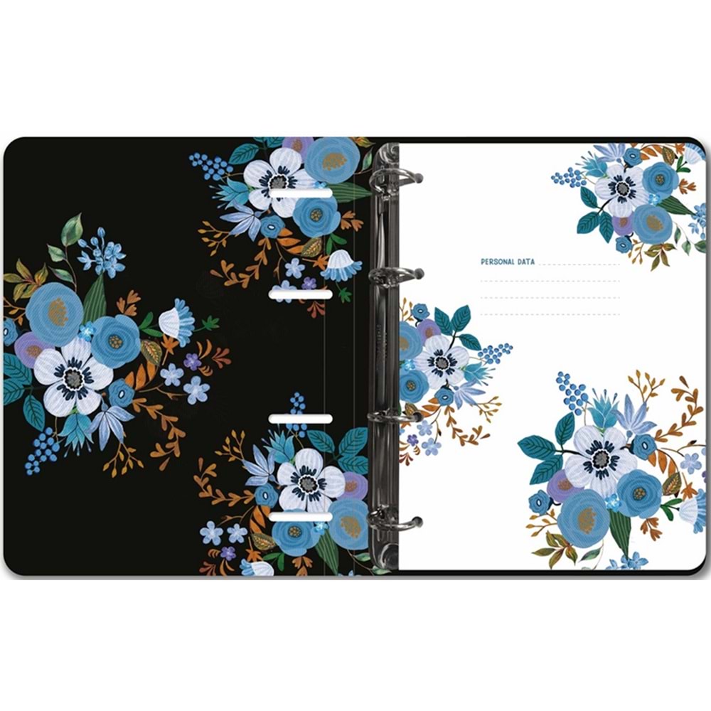 Vj Defter Ringo 80 Gr Victorian Flowers 80 Yp Çizgisiz