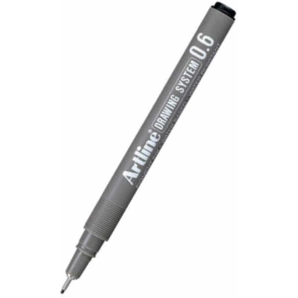 Artline Çizim Kalemi Siyah 06 Uçlu
