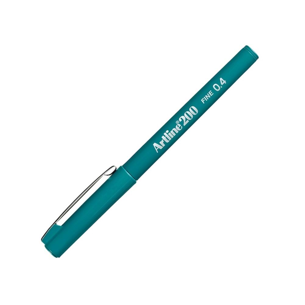 Artline 200 Fine Keçe Uçlu Yazı Kalemi 0.4mm Dark Green