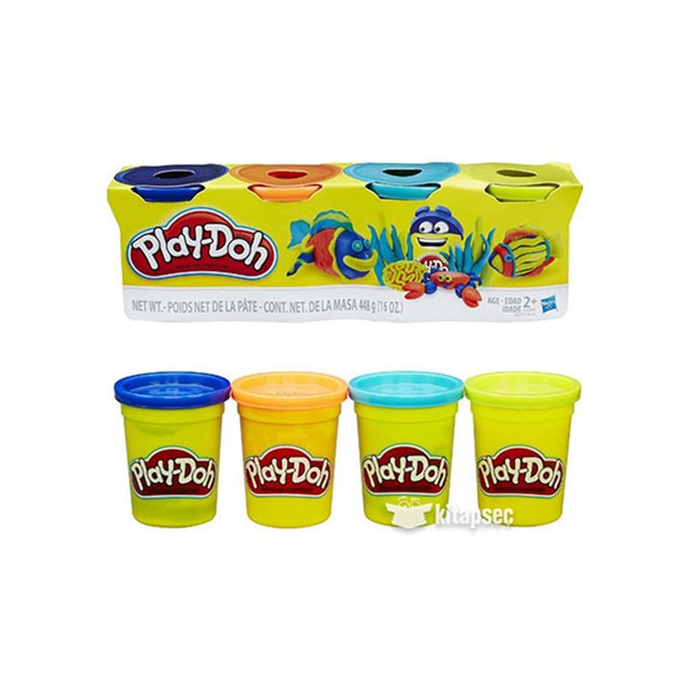 Play Doh 4 Renk Oyun Hamuru 448 gr