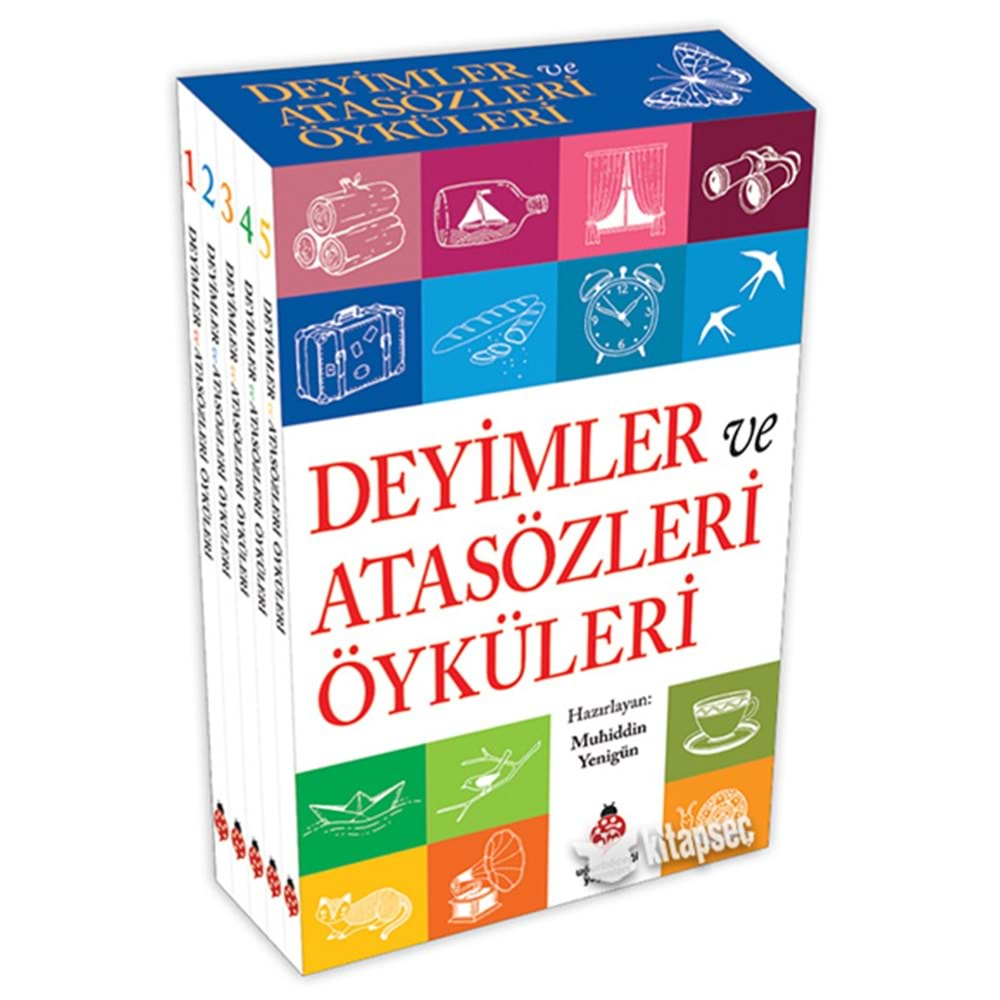 Deyimler ve Atasözleri Öyküleri (5 Kitap Takım)