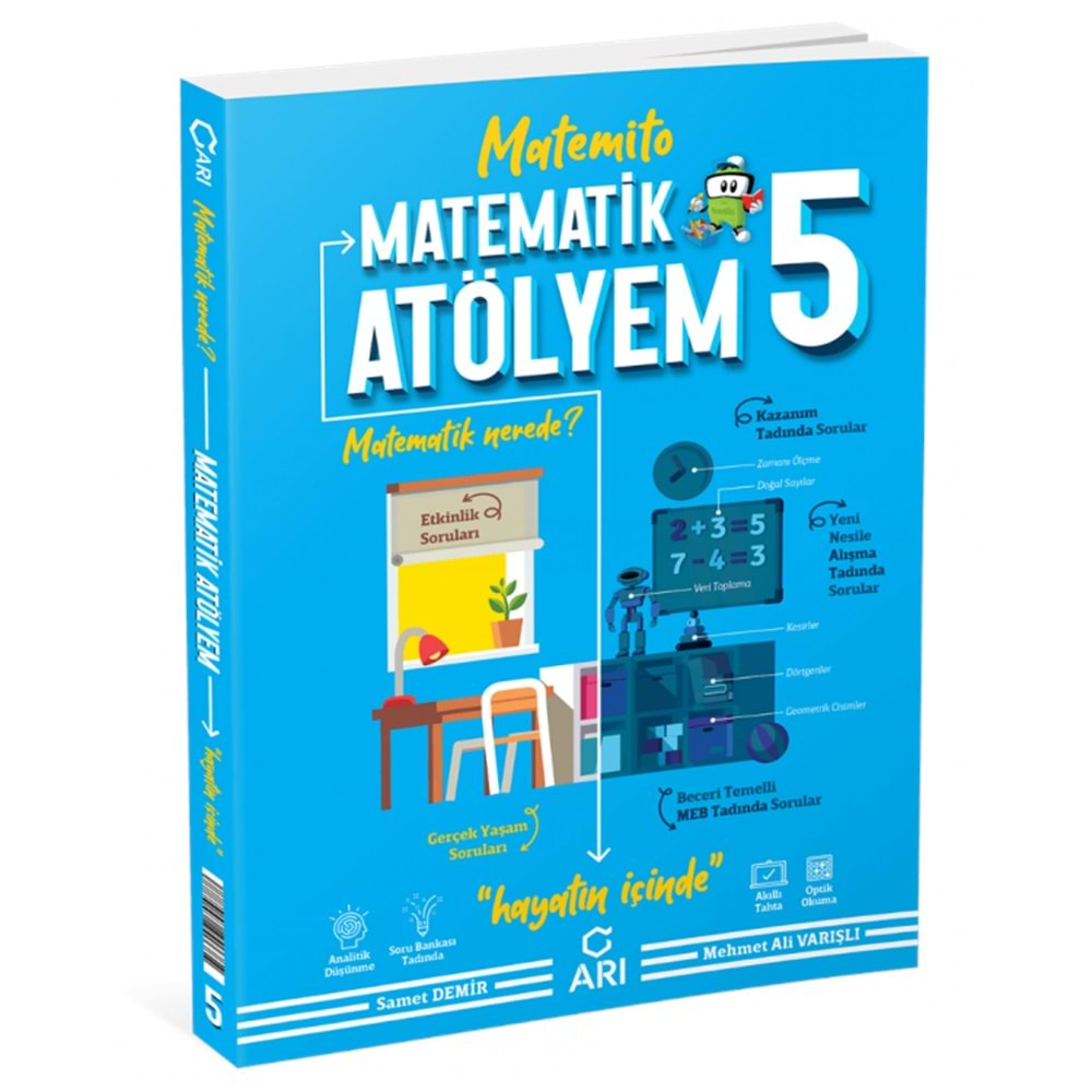 Arı 5. Sınıf Matemito Atölyem Matematik Soru Bankası