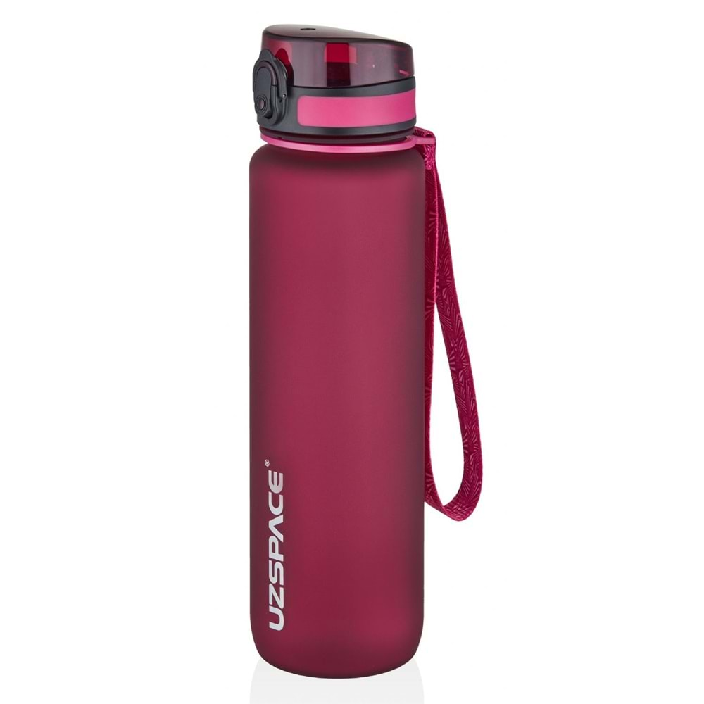 Uzspace 500 Ml Tritan 3026 Water Bottle Matara Kırmızı (red)