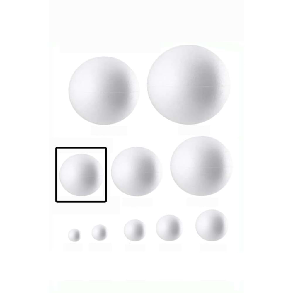 Linea Strafor Köpük Top 5cm Çap 3lü Paket