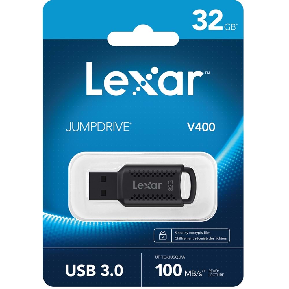 Lexar 32 GB JumpDrive V400 USB 3.0 Flash Sürücü