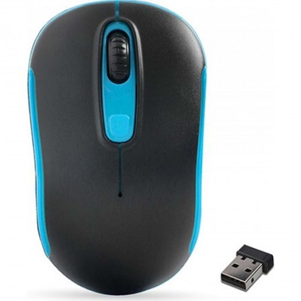 Everest Sm-804 Usb Kablosuz Mouse Siyah\Mavi