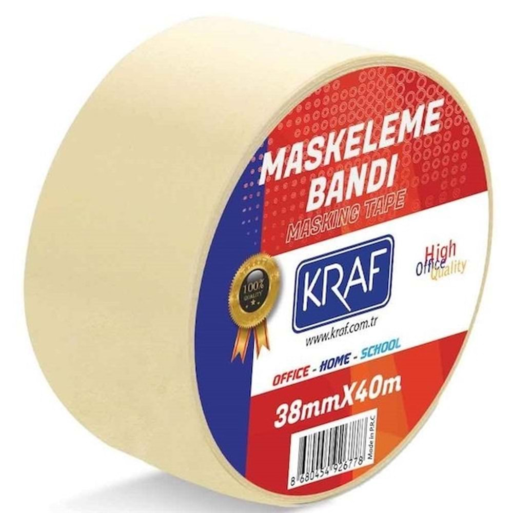 Kraf Maskeleme Bandı 38mmx40m 3840G