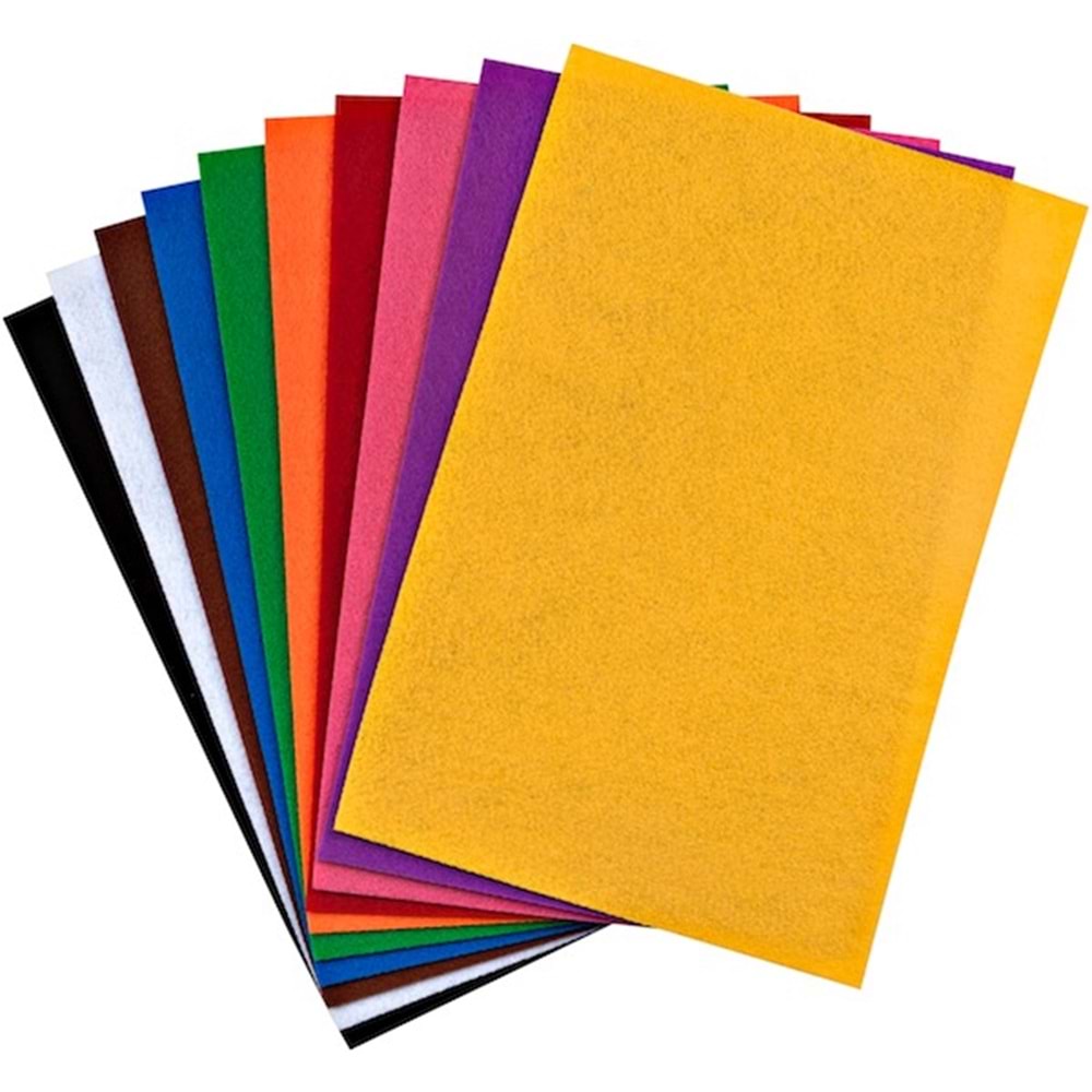 Novacolor 20x30 cm 10 Renk Keçe
