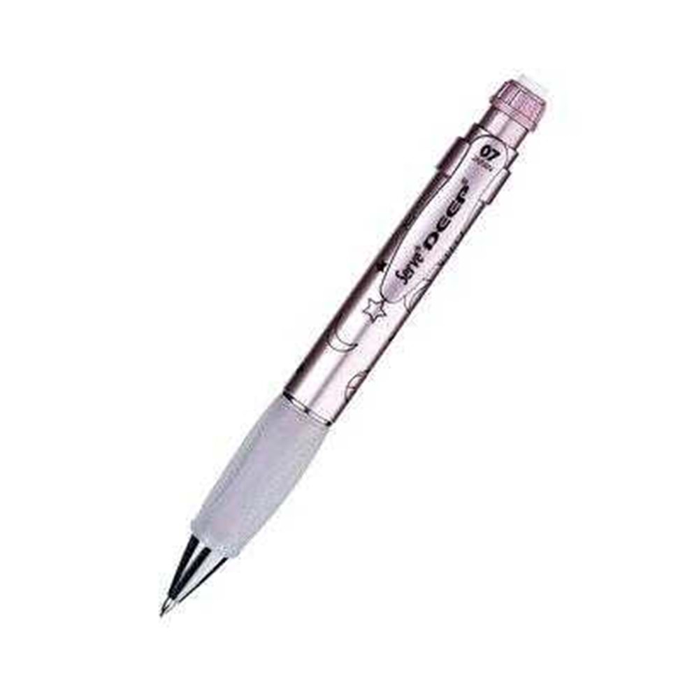 Serve Deep 0.7Mm Versatil Kalem Metalik Roze Ayyıldız