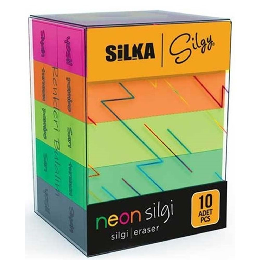 Silka Neon Silgi 10 lu Paket