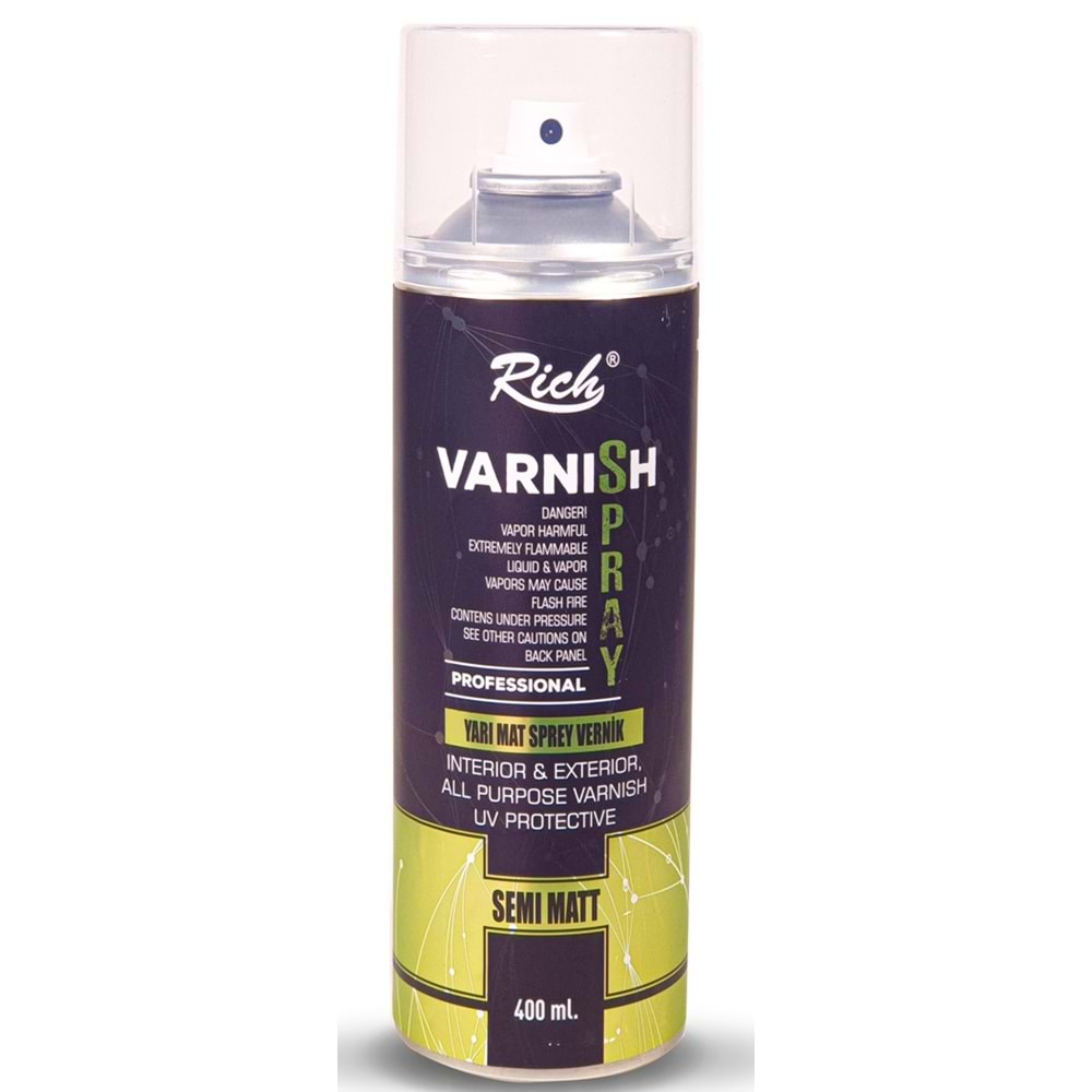 Rich 400 ml Yarımat Sprey Vernik 04549