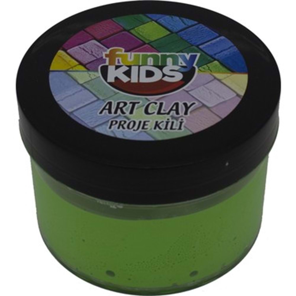 Funny Kids Art Clay Proje Kili 40cc 562 Yeşil