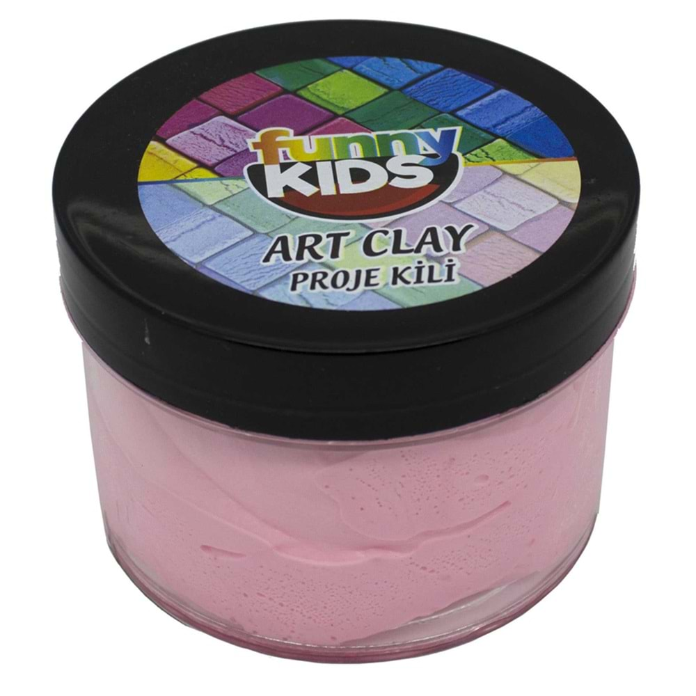 Funny Kids Art Clay Proje Kili 40cc 566 Pembe