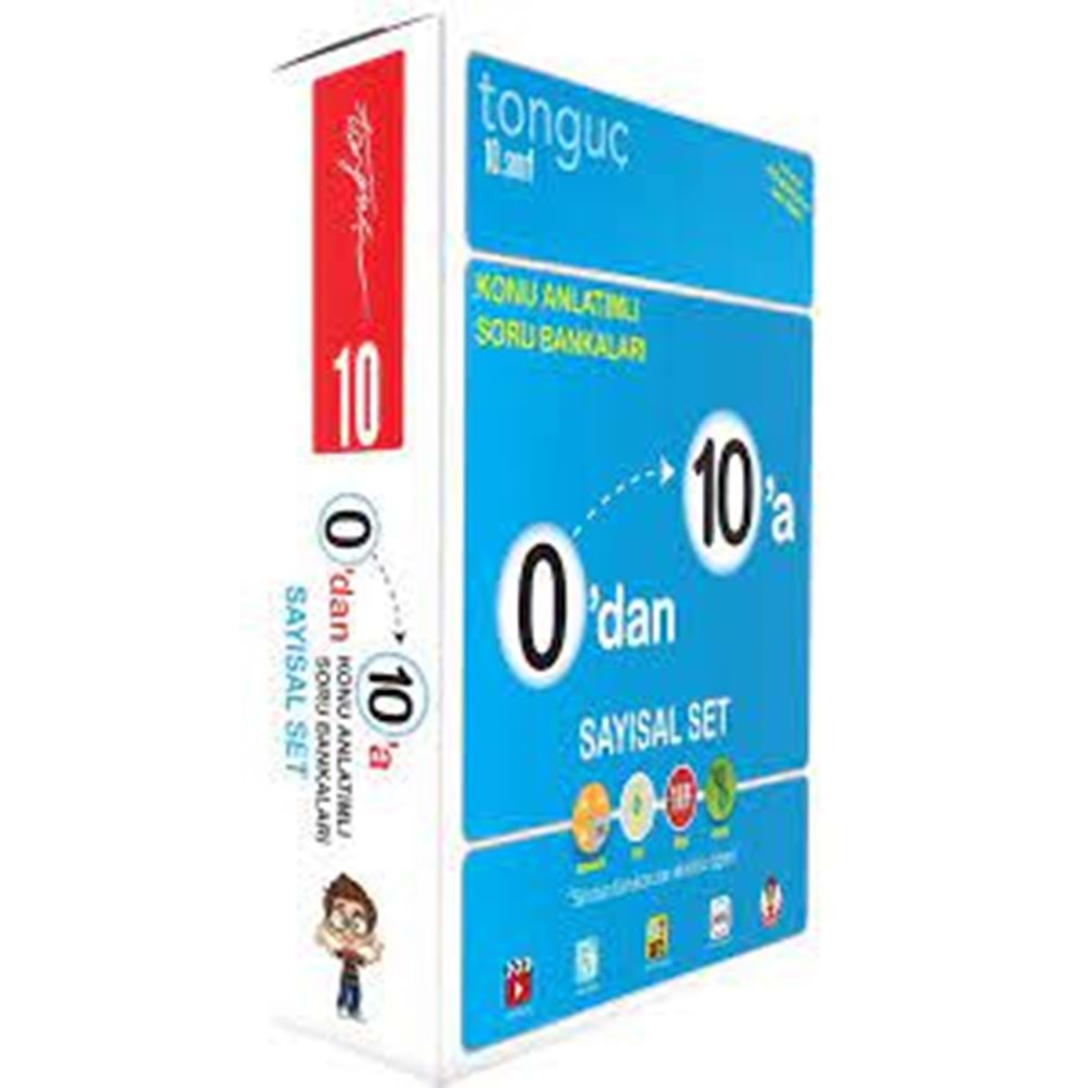 0'dan 10'a Konu Anlatımlı Soru Bankası Sayısal Set