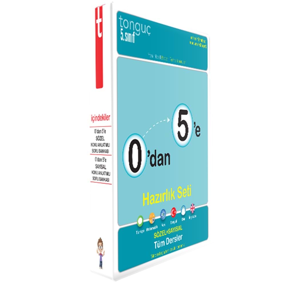 Tonguç 0'dan 5'e Konu Anlatımlı Soru Bankası Seti