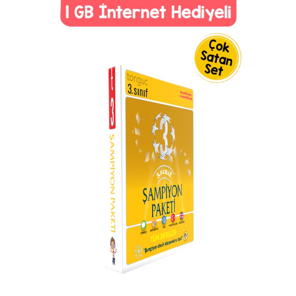 Tonguç 3. Sınıf Şampiyon Paketi