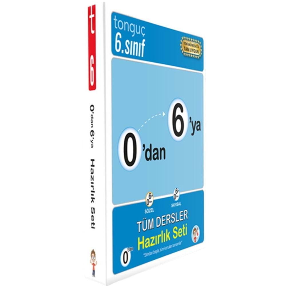 Tonguç Akademi 0 dan 6 ya Konu Anlatımlı Soru Bankası Seti