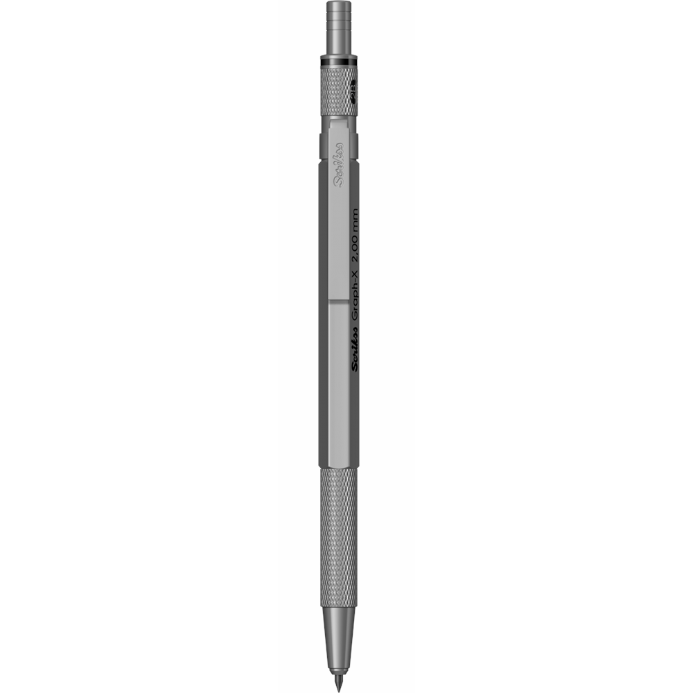 Graph-X Mekanik Kurşun Kalem 2.0 mm Kurşun Gri