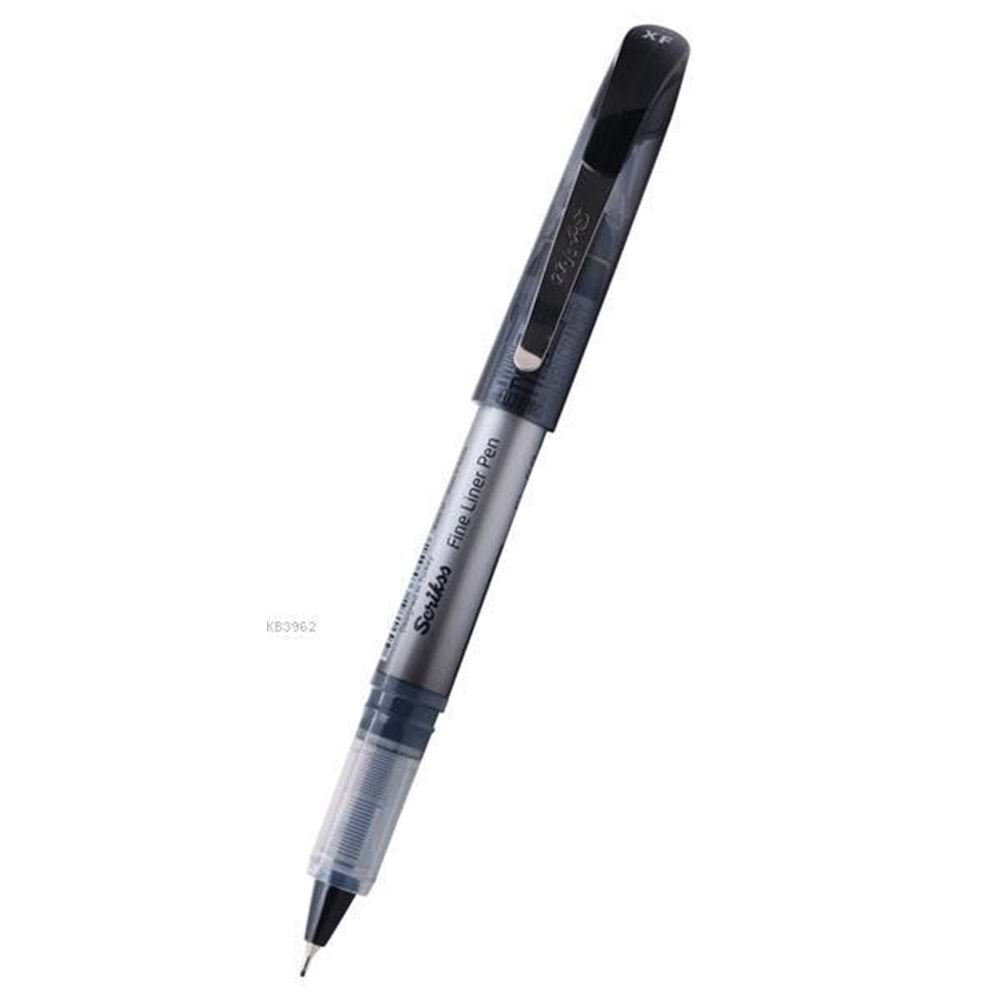 Scrikss Fl68 Fine Liner XF 0.6 mm Pen Siyah Roller Kalem