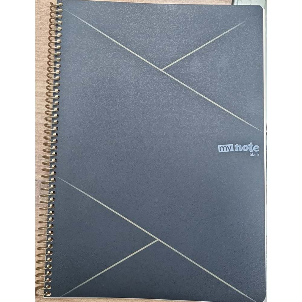 Umur Mynote Flex Black A4 Pp Kapak Spiralli Defter Kareli 80 Yp Myn-fb-a4-100k