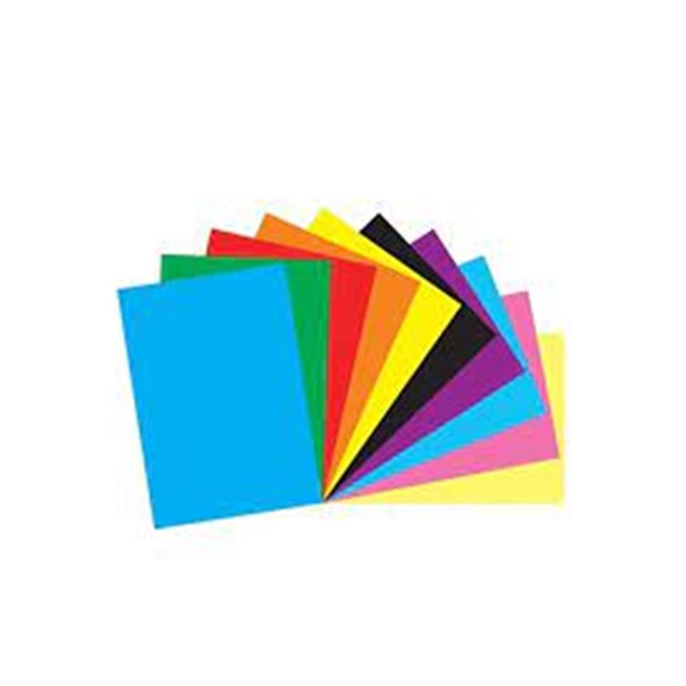 KeskinColor 160gr 10 lu Karışık Renk 25x35 Fon Kağıdı