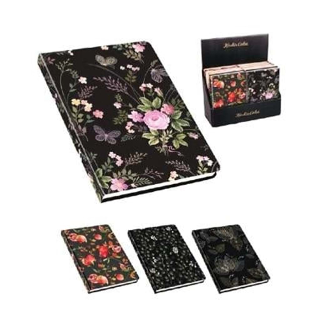 Keskin 14X20 80yp Black Kilitli Günlük
