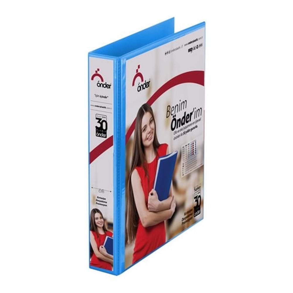Önder 2007-1 2 Halkalı 7 cm Lacivert Firma Klasörü