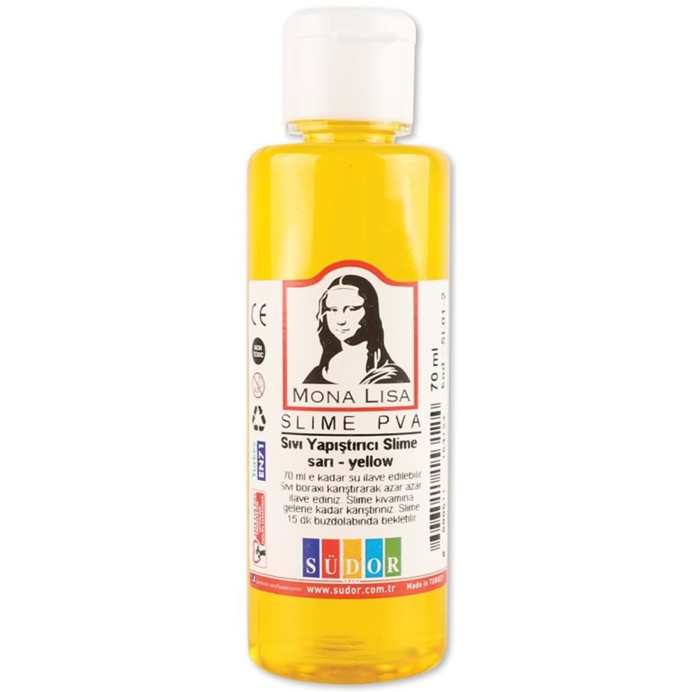 Monalisa Sıvı Slime 70 ml Sarı