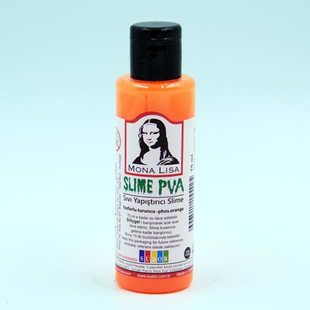 Monalisa Sıvı Slime 70 ml Neon Turuncu