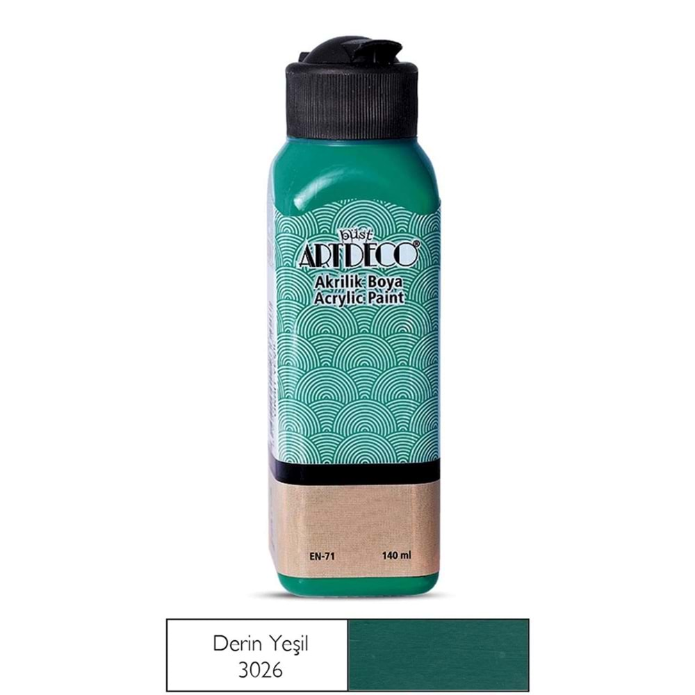 Artdeco Akrilik Boya 140 Ml Derin Yeşil